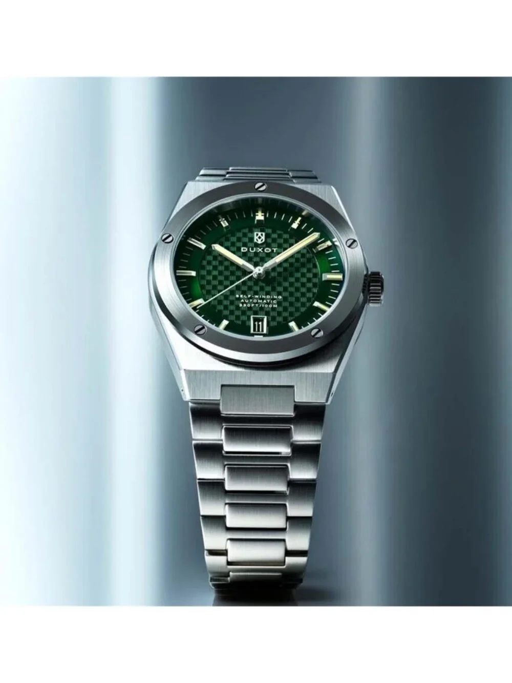 NWT Duxot Bastia Automatic Green Dial Men's Watch